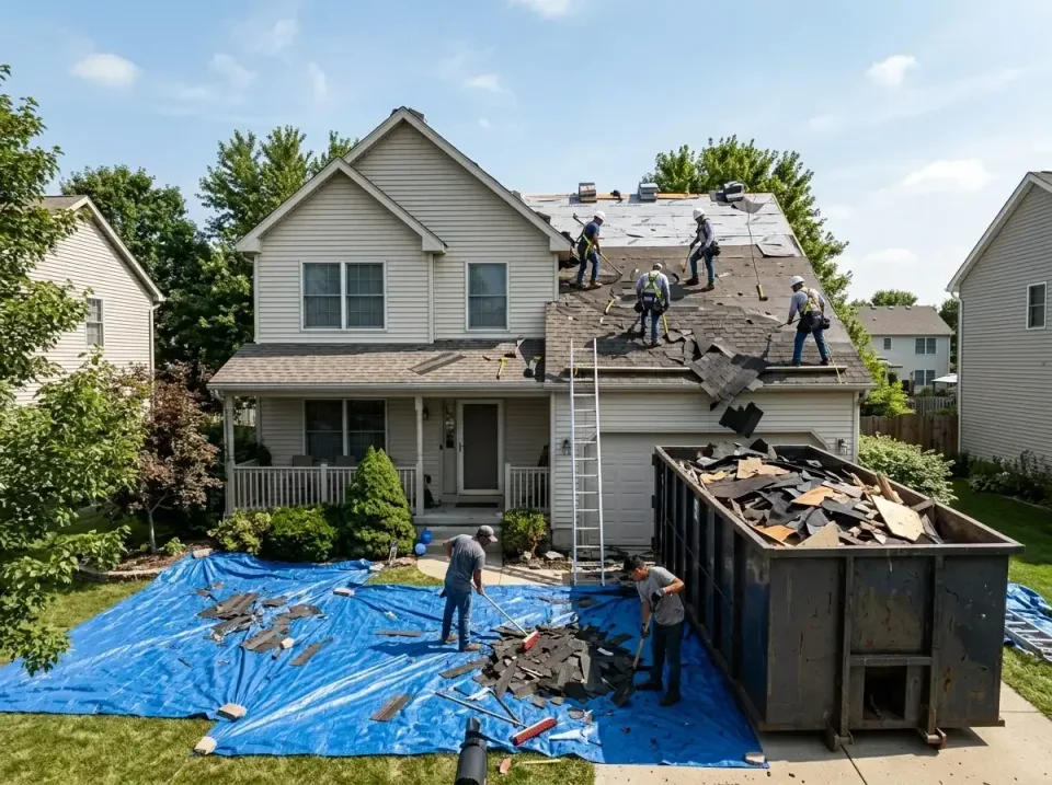 roof-replacement-debris-remova-004 — frequently asked questions, Cheapest Dumpster Rentals in Strathmore, CA